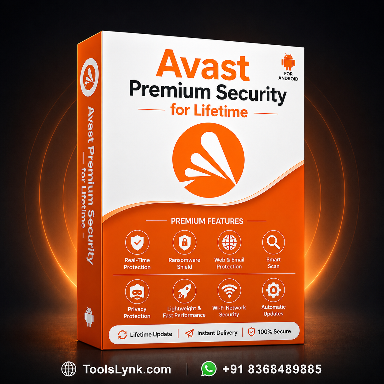 Avast Security Premium Box 🛡️ Avast Premium Security for Lifetime (Android) - Image 1