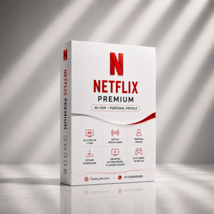 Netflix Premium – Ultra HD (4K) + HDR 🎬