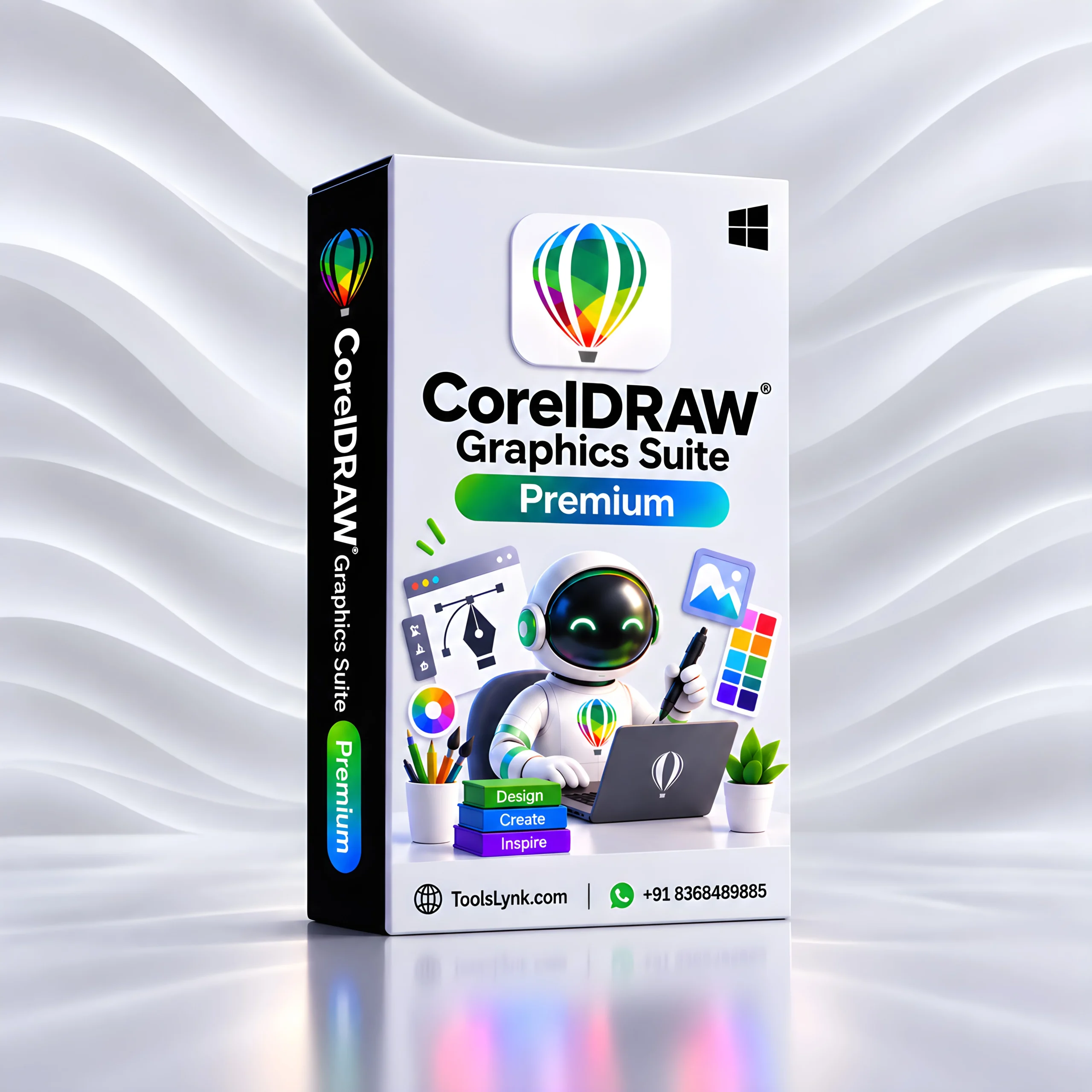CorelDraw Box WEBP CorelDRAW Graphics Suite Premium – Windows - Image 1