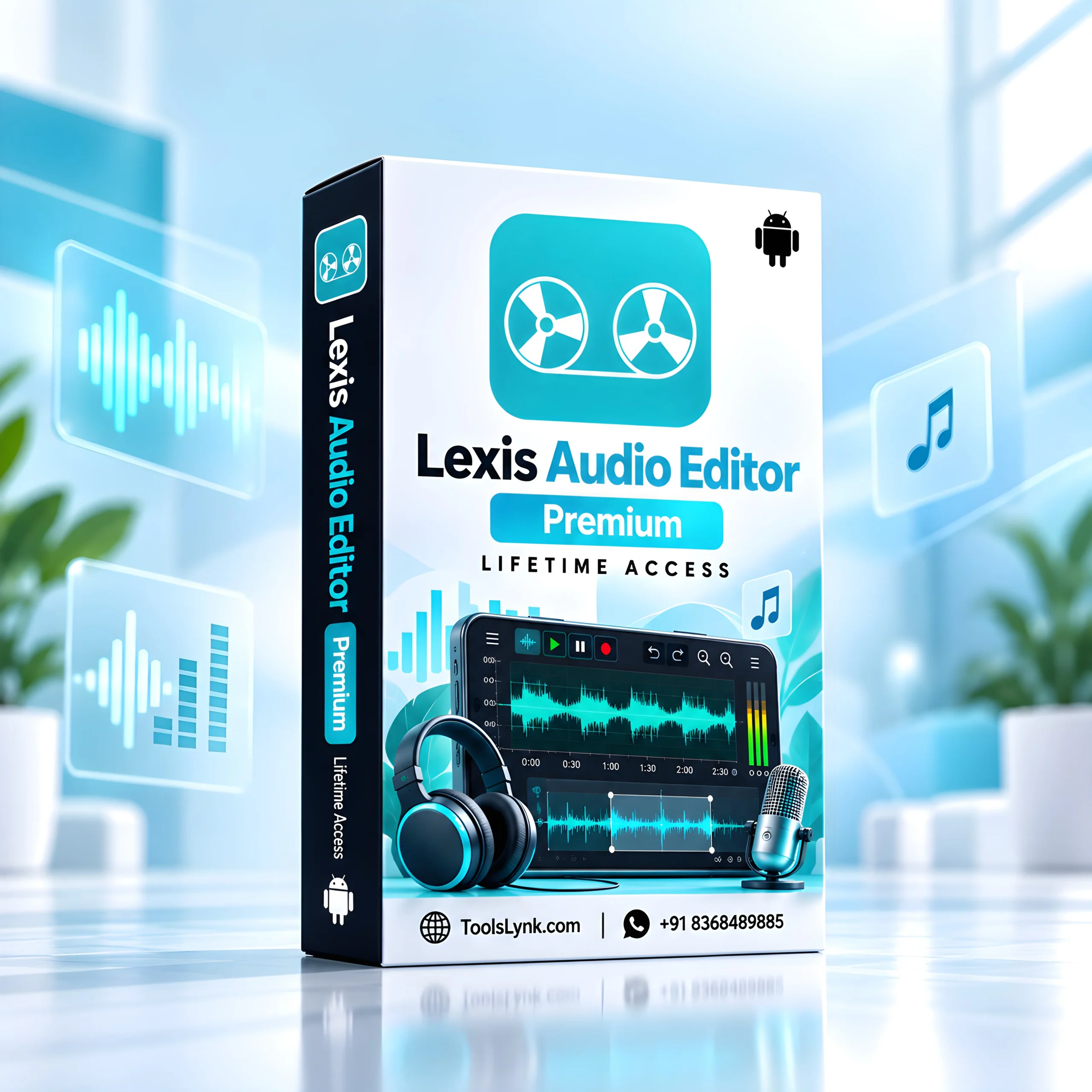 Lexis Audio Editor Box WEBP Lexis Audio Editor Premium Lifetime for Android - Image 1