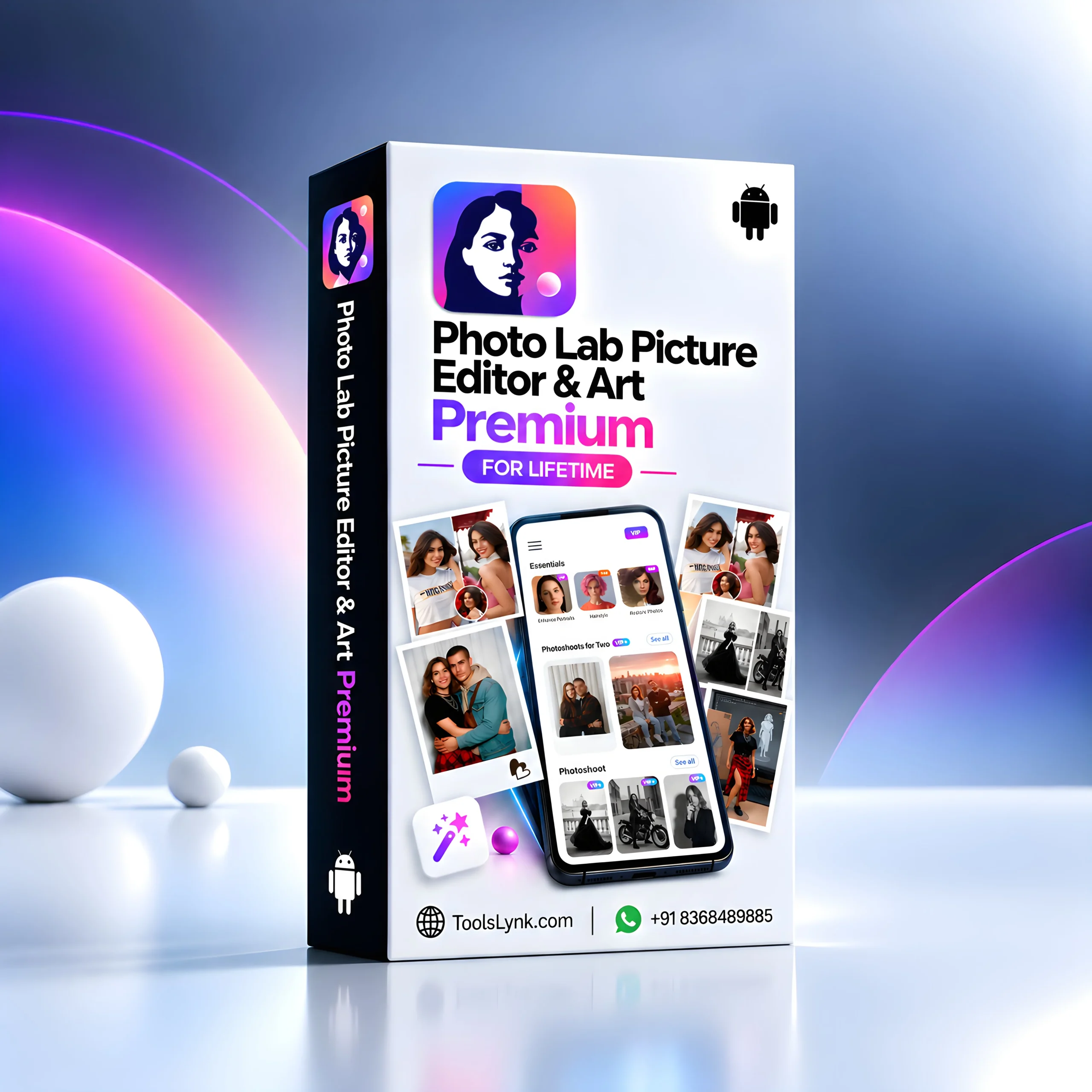 Photo Lab Premium Box WEBP Photo Lab Picture Editor & Art Premium Lifetime - Image 1