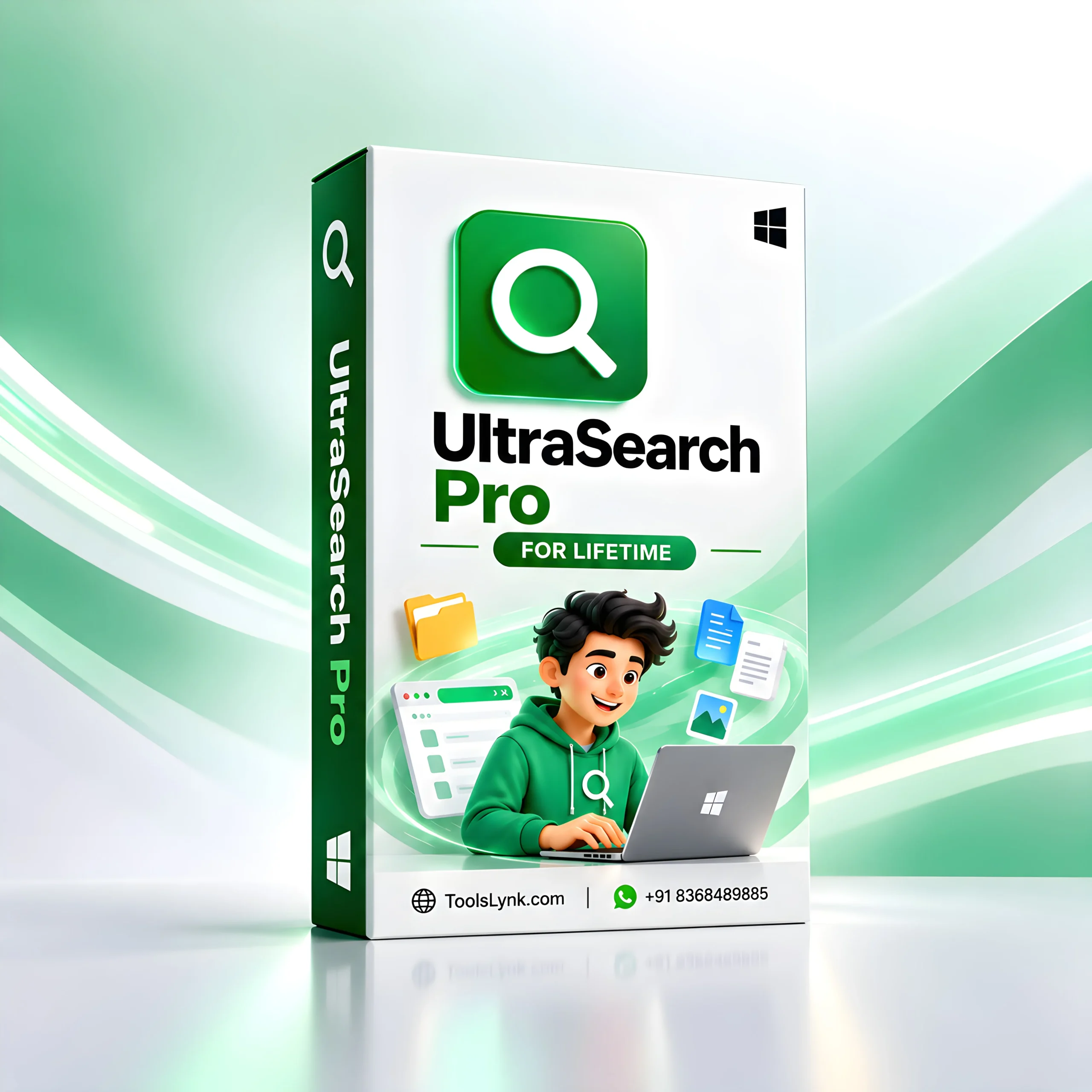 UltraSearch Pro Box WEBP UltraSearch Pro for Windows – Lifetime - Image 1
