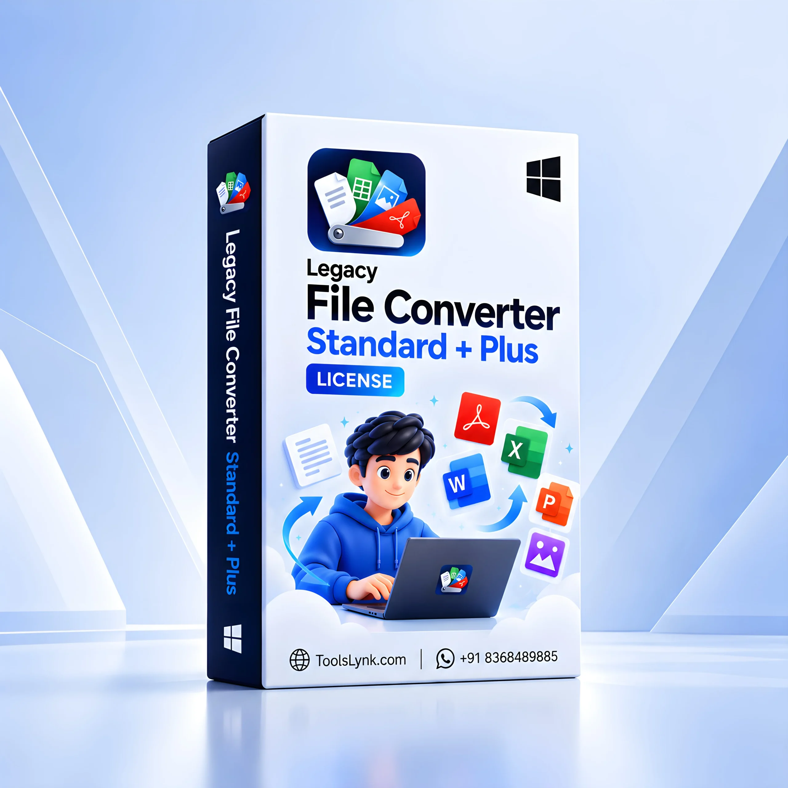 Legacy File Converter Box WEBP Legacy File Converter Standard + Plus — Windows License - Image 1
