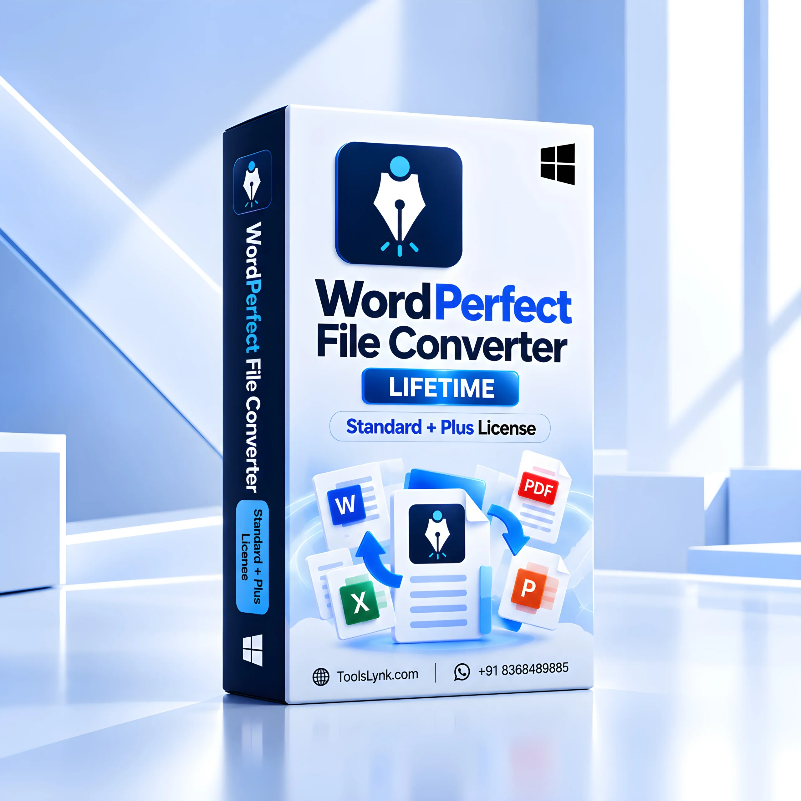 WordPerfect File Converter Box WEBP WordPerfect File Converter – Lifetime License - Image 1